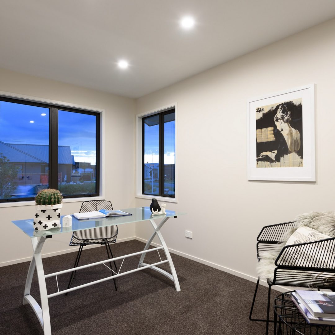 Office in new build area by Deluxe Homes.